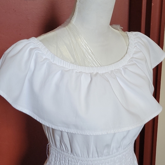 MPH COLLECTION WOMEN WHITE DRESS SZ  PS - Picture 6 of 16